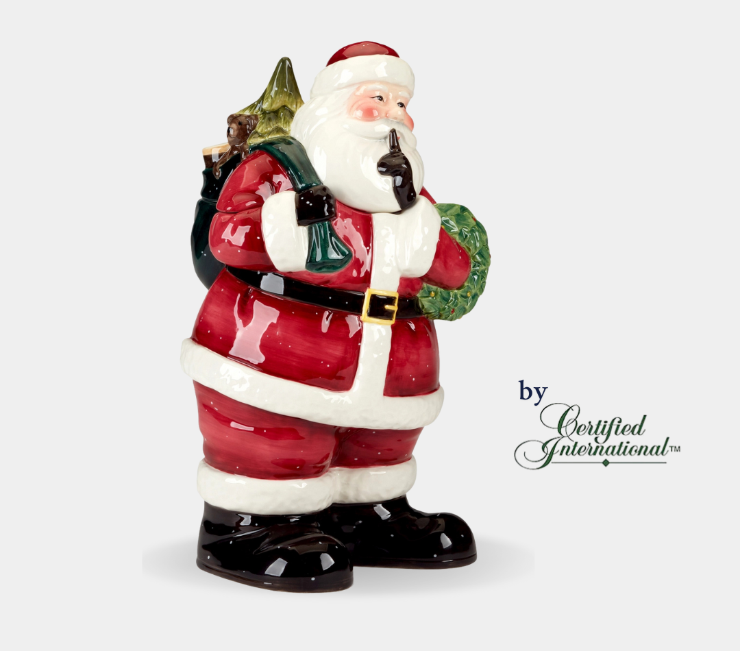 Classic Santa Cookie Jar