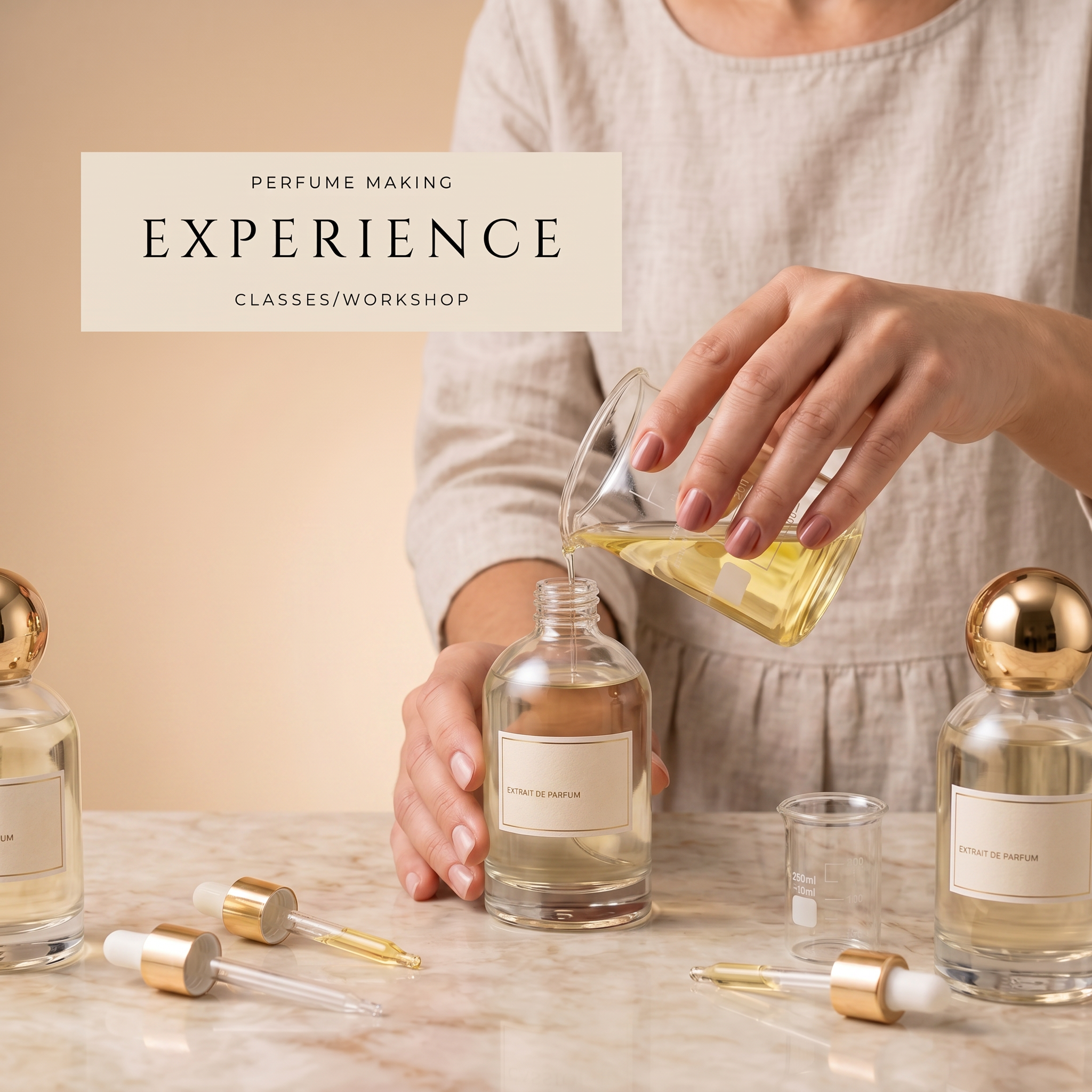In-store Perfume Making Experience - RESERVE YOUR SEAT