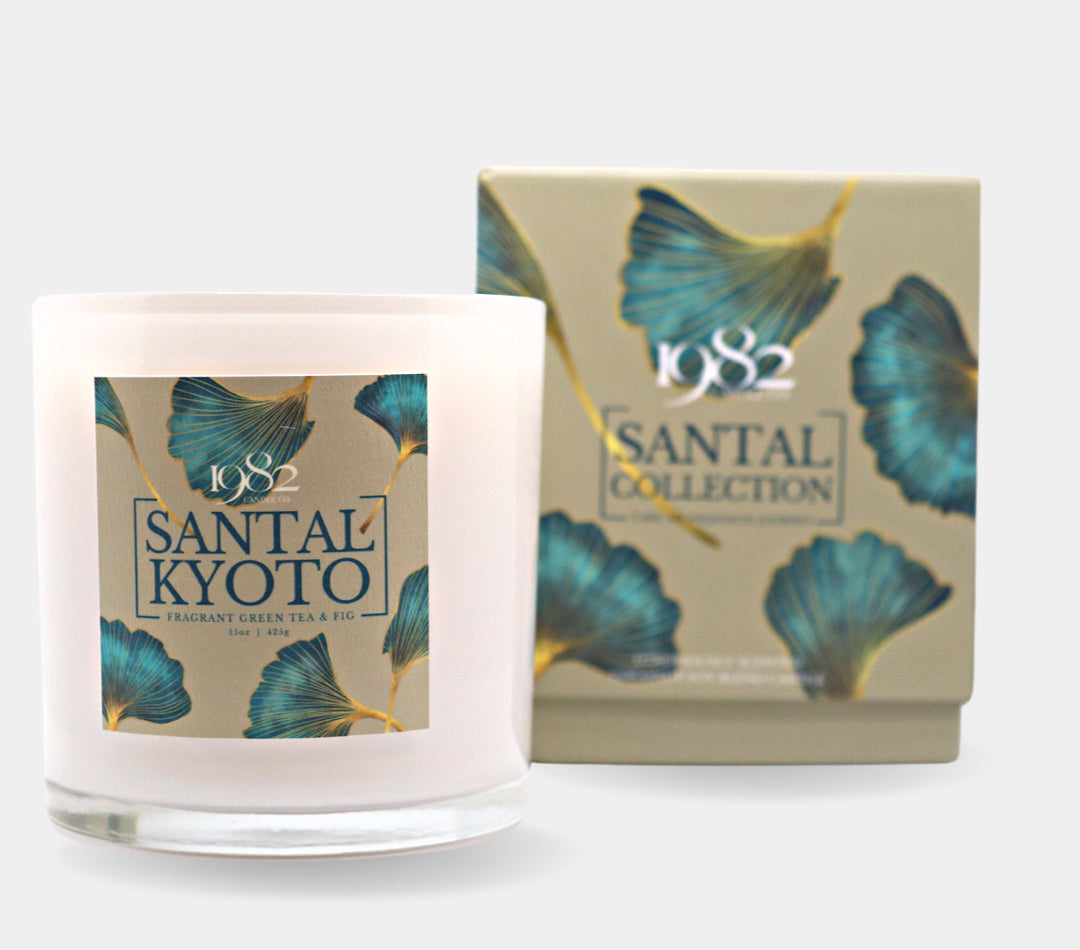 Santal Kyoto (15oz)  - Notes: Santal, Green Tea, Fig, White Pine