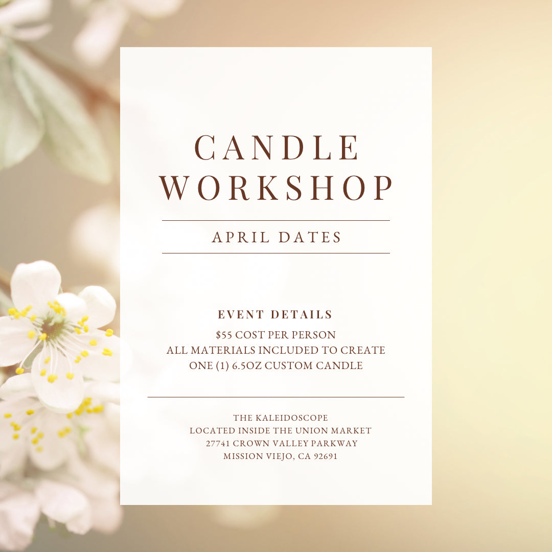 Candle Workshop (April Dates)