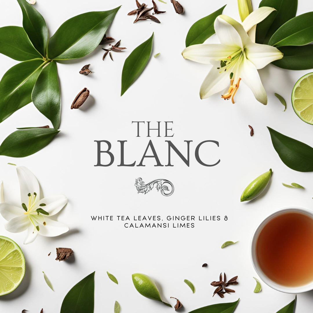 The Blanc (7.5oz Single Wick) - Notes: White Tea, Ginger Lilies & Calamansi Limes