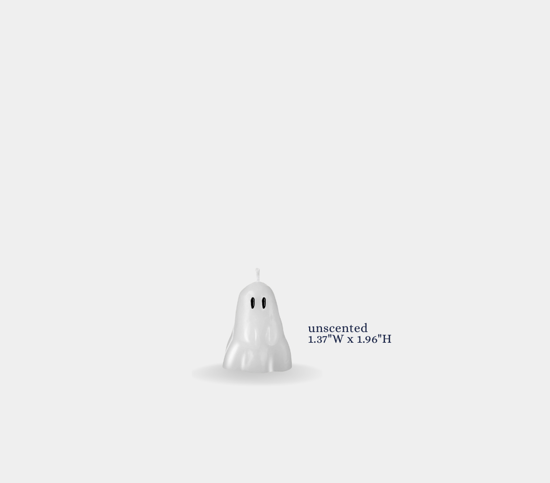 Mini Ghost Candle