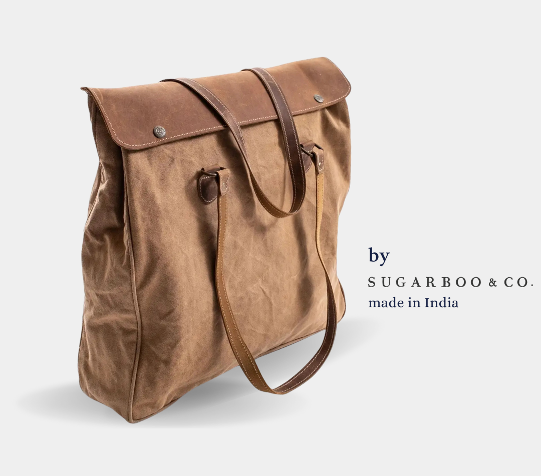 Canvas + Leather Bag