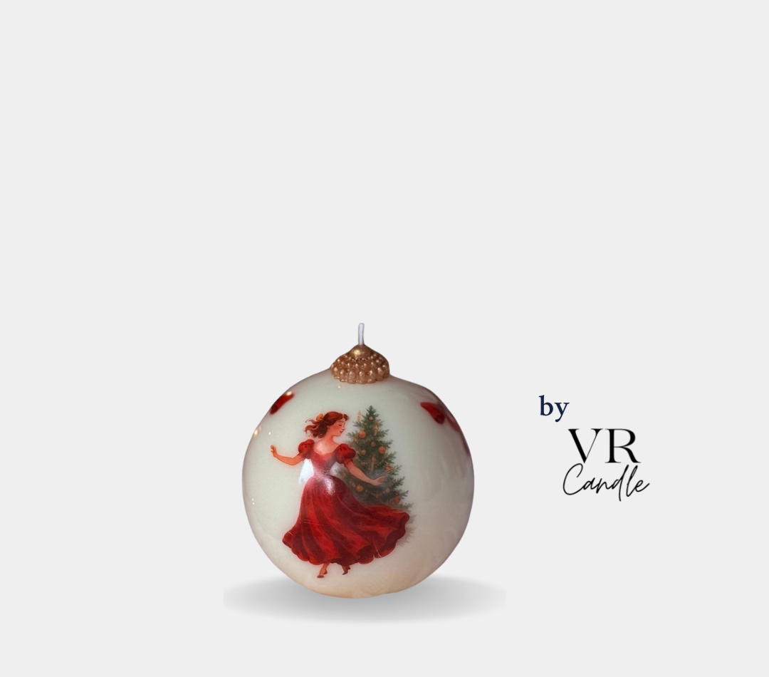 Nutcracker Inspired Decor Candle