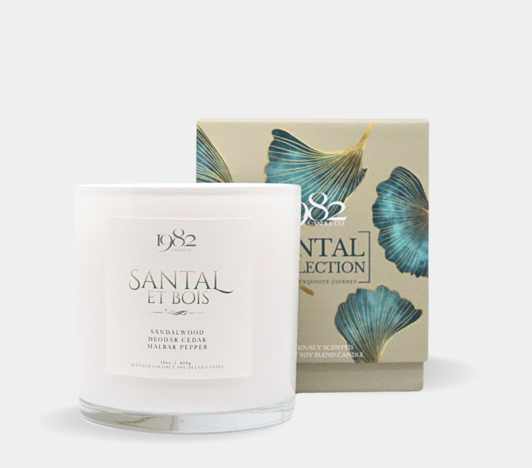 Santal Et Bois (15oz)  - Notes: Sandalwood, Deodar Cedar, Malbar Pepper