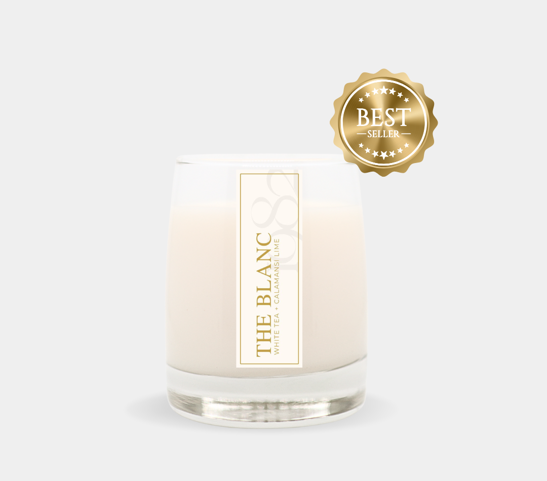 The Blanc (8.5 oz Single Wick) - Notes: White Tea, Ginger Lilies & Calamansi Limes