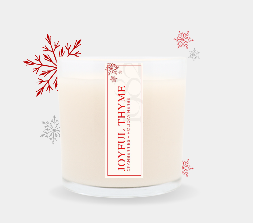 Joyful Thyme (14oz) - Notes: Spiced Cranberries, Thyme, Fir Needles