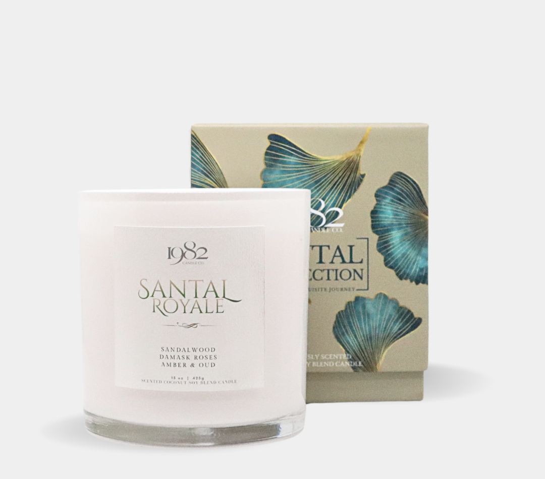 Santal Royale (15oz)  - Notes: Santal, Tudor Rose, Amber & Oud