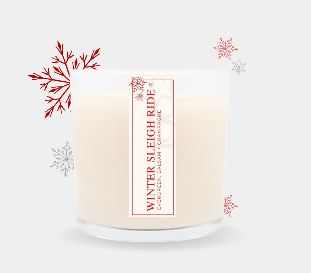 Winter Sleigh Ride (14oz) - Notes: Evergreen, Balsam Fir, Champagne Accord, Oakmoss