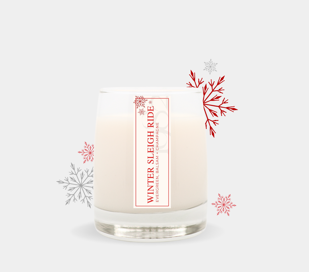Winter Sleigh Ride (8.5oz) - Notes: Evergreen, Balsam Fir, Champagne Accord, Oakmoss