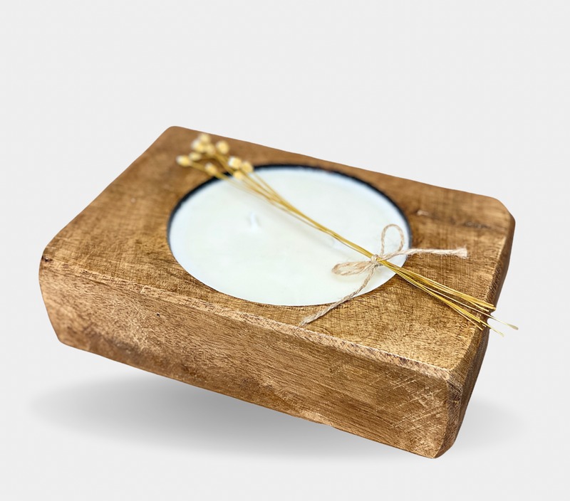 2-Wick Farmhouse Style Cheese Mold